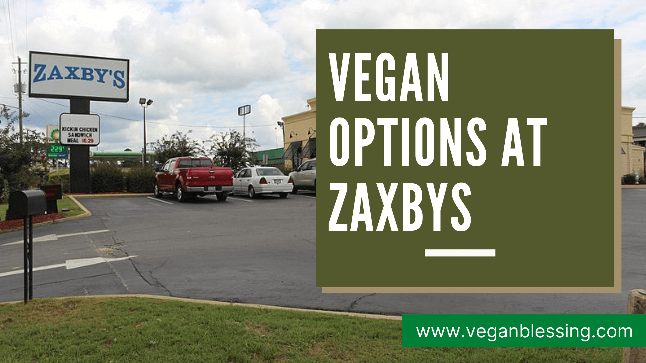 Vegan Options at Zaxbys